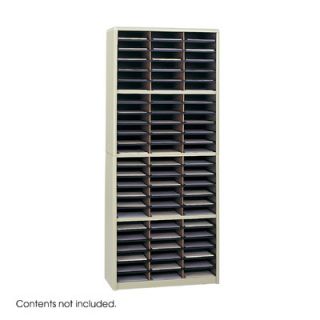 Safco Products Value Sorter Organizer (72 Compartments) 7131 Finish Sand