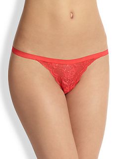 Cosabella Never Say Never Skimpie Lace Thong   Shell Pink