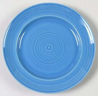 Signature Carnivale Medium Blue Salad Plate, Fine China Dinnerware   Oven To Tab