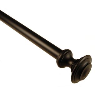 BCL Clifton Curtain Rod Set   1 in. Diameter Pole   1STAG48