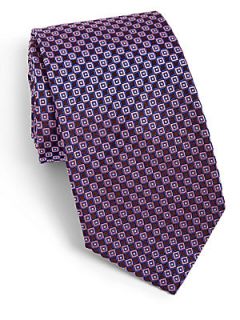  Collection Diamond Neat Silk Tie