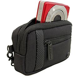 Esquire Compact Cameras Universal Case (BlackMaterial NylonInterface N/AModel QA 9804 02Dimensions 2.5 inches high x 1 inch wide x 4 inches longWeight 2.2 ounces NylonInterface N/AModel QA 9804 02Dimensions 2.5 inches high x 1 inch wide x 4 inches