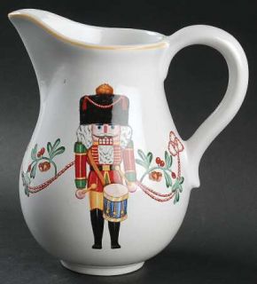 Block China Whimsy Christmas 42 Oz Pitcher, Fine China Dinnerware   Toy Soldier