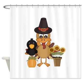  Thanksgiving Friends Shower Curtain  Use code FREECART at Checkout