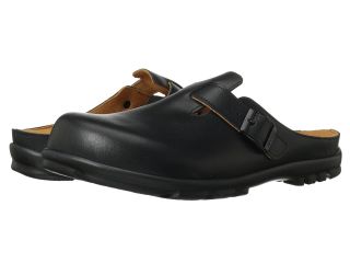 Alpro C 303 PU COATED LEATHER Clog Shoes (Black)