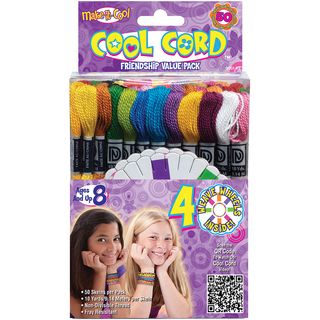 Cool Cord Friendship Bracelet Pack cool Cord Makes 50