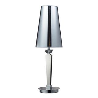 Oxford 1 light Chrome Slim Profile Table Lamp