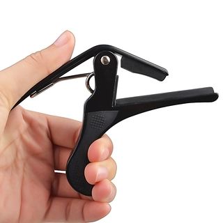 Basacc Guitar Key Trigger Capo (pack Of 3) (BlackCompatibility Electric Guitar/ Acoustic GuitarAll rights reserved. All trade names are registered trademarks of respective manufacturers listed.California PROPOSITION 65 WARNING This product may contain o