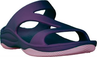 Womens Dawgs Z Sandal/Rubber Sole   Plum/Lilac Casual Shoes