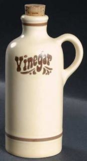 Pfaltzgraff Village (Made In Usa) Vinegar with Cork Stopper, Fine China Dinnerwa