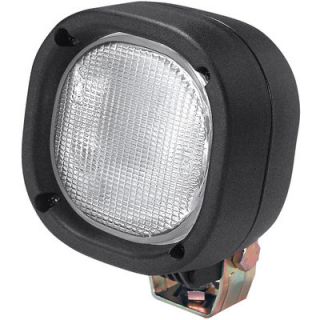 DMK Heavy Duty 12 Volt Halogen Worklight   Clear, Square, 3in. x 3in. , 55