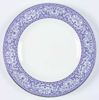 Minton Infanta Bread & Butter Plate, Fine China Dinnerware   Blue Floral Rim,Pla