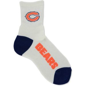 Chicago Bears For Bare Feet Ankle White 501 Sock