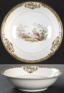 Noritake Chelsea Coupe Cereal Bowl, Fine China Dinnerware   Birds In Center, Cre