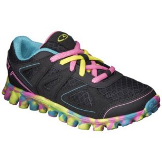 Girls C9 by Champion Premiere Running Shoes   Black/Multicolor 6