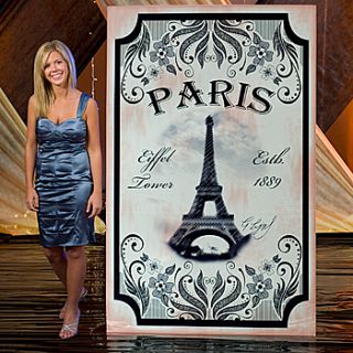 Vintage Paris Eiffel Tower Standee