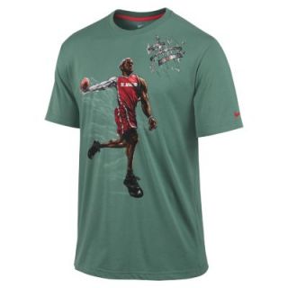 Nike Hero TD (LeBron) Mens T Shirt   Jade Glaze