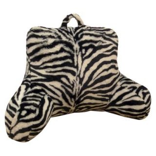 Velvet Animal Print Bedrest   Zebra