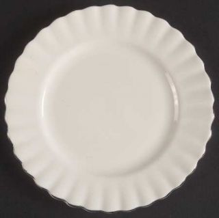 Royal Albert Chantilly Platinum Bread & Butter Plate, Fine China Dinnerware   Mo
