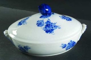 Royal Copenhagen Blue Flowers Braided Oval Covered Vegetable, Fine China Dinnerw