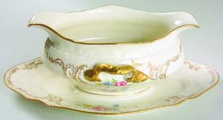 Rosenthal   Continental Heirloom Gravy Boat with Attached Underplate, Fine China