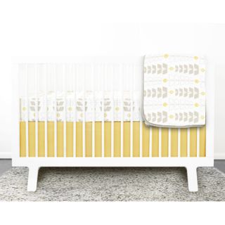 olli & lime Miller 3 Piece Crib Bedding Set 712214 / 713214 Color Yellow