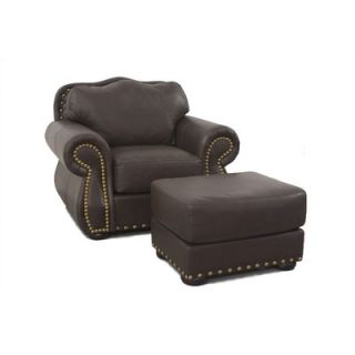 Coja Hampton Leather Chair and Ottoman Hampton Series