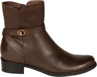 Womens Blondo Villerey   Medium Brown Leather Boots