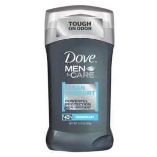 Dove Men Clean Comfort Deodorant Stick   3 oz.