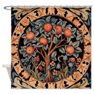  Orange Tree of Life Shower Curtain  Use code FREECART at Checkout