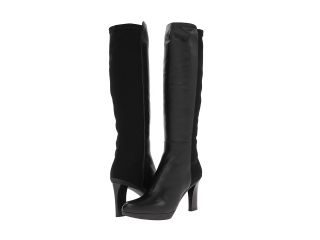 Stuart Weitzman Takehalf Womens Dress Pull on Boots (Black)