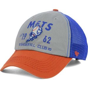 New York Mets 47 Brand Flathead Cap