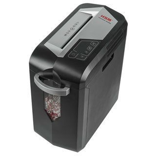 Hsm Shredstar Bs6ms 5 gallon Continuous Operation Micro cut Document Shredder (Black/ silverMaterials Metal, plasticCapacity 5 gallonsDimensions 16.75 inches high x 18.25 inches wide x 8.667 inches deepWeight 17 pounds )