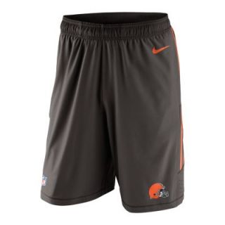 Nike SpeedVent (NFL Cleveland Browns) Mens Training Shorts   Seal Brown