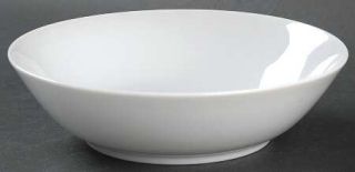 Sango Elite White (Coupe) Coupe Soup Bowl, Fine China Dinnerware   All White, Co