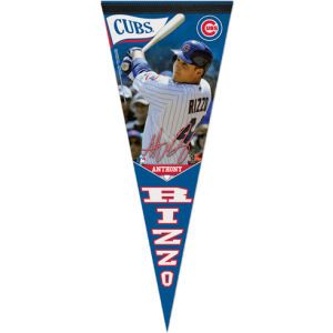 Chicago Cubs Rizzo Wincraft 12x30 Premium Player Pennant