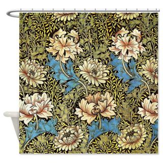  Chrysanthemums by William Morris Shower Curtain  Use code FREECART at Checkout