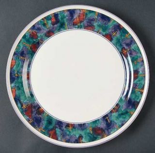 Sango Jewel 12 Chop Plate/Round Platter, Fine China Dinnerware   Deborah Mallow