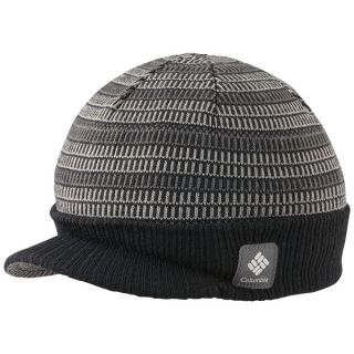 Columbia Sportswear Urbanization Visor Beanie Hat (For Men and Women)   BLACK (O/S )