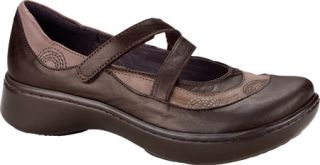 Womens Naot Lagos   Brown Shimmer Nubuck/Brushed Plum Brown Casual Shoes