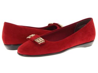 Annie Comaso Womens Flat Shoes (Red)