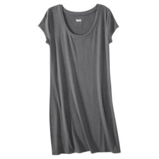 Mossimo Supply Co. Juniors T Shirt Dress   Dark Gray XL