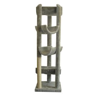 Molly and Friends Alleyway Cat Tree   86 in.   ALLEY TAN