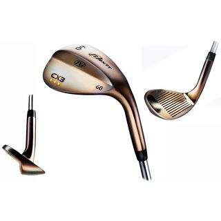 Nextt Golf Cx3 Pearl Copper 3 Wedge Set  56, 60 And 64 (Copper, Silver,Dimensions 36x4x4Weight 4 )