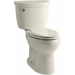 Kohler K 3609 47 CIMARRON Cimarron Comfort Height 1.28 GPF Elongated Toilet  Lef