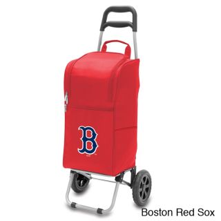 Mlb 15 quart Insulated Cooler With Folding Trolley