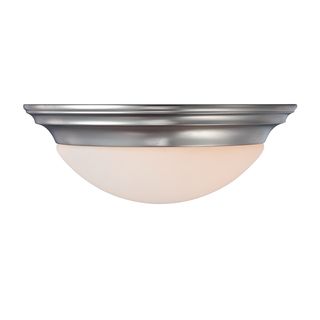 Summit 2 light Brushed Nickel Flush Mount