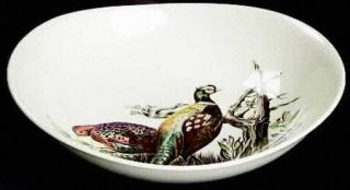 Johnson Brothers Game Birds Cream/Oval 9 Round Vegetable Bowl, Fine China Dinne