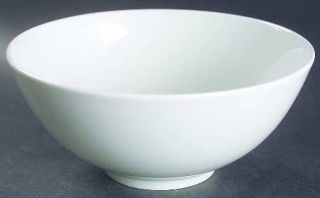 Culinary Arts Essence Coupe Cereal Bowl, Fine China Dinnerware   All White,Coupe