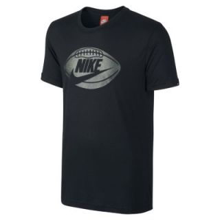 Nike Football Futura Crackle Mens T Shirt   Black